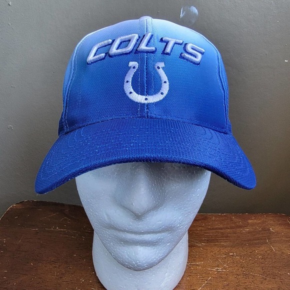 Vintage Indianapolis Colts‎ PUMA NFL Pro Line Authentic Team Apparel Hat Cap - Picture 1 of 10